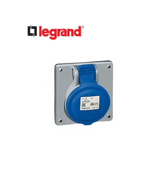 ليجراند - فيش صناعي على لوحة IP44, 200/250 V~, 16 A, 2P+E