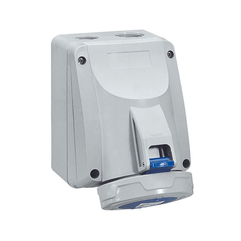 ليجراند - فيش صناعي 16A 4P+E 200/250V على الجدار IP67, P17