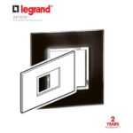 ليجراند - غطاء مربع أسود لامع 3 موديول 7x14