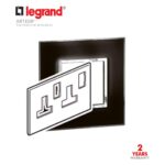 ليجراند - غطاء فيش مع مفتاح أرتيور أسود لامع