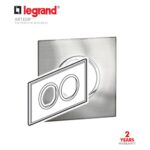 ليجراند - غطاء أرتيور - 4 موديول دائري - ستانليس ستيل