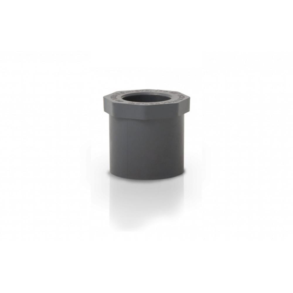 نقاص pvc حار من الخليج مقاس 1x3/4 بوصة ضغط 80 رمادي