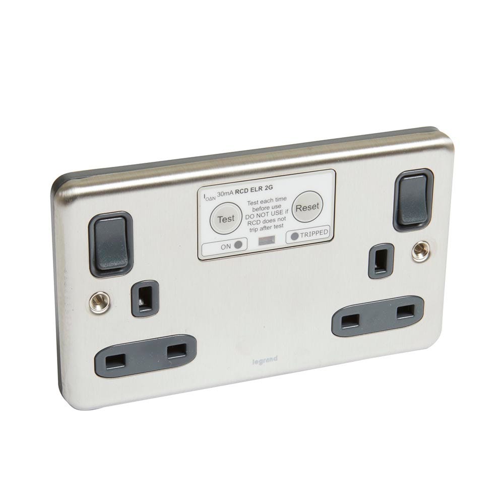 ليجراند - فيش RCD سينرجي - 13 أمبير - ELR Double Pole 30 mA