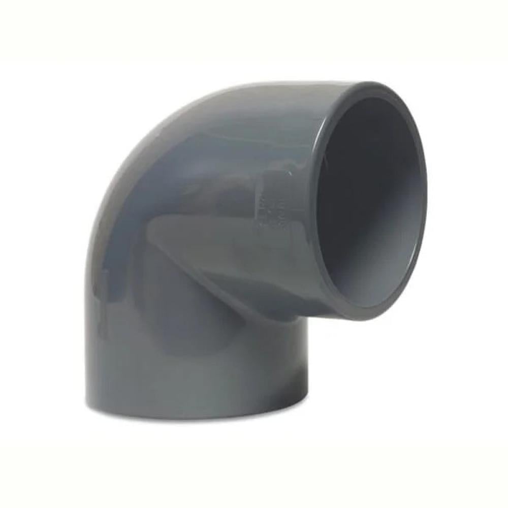 chanal hot angle elbow 1 inch pressure 80 grey