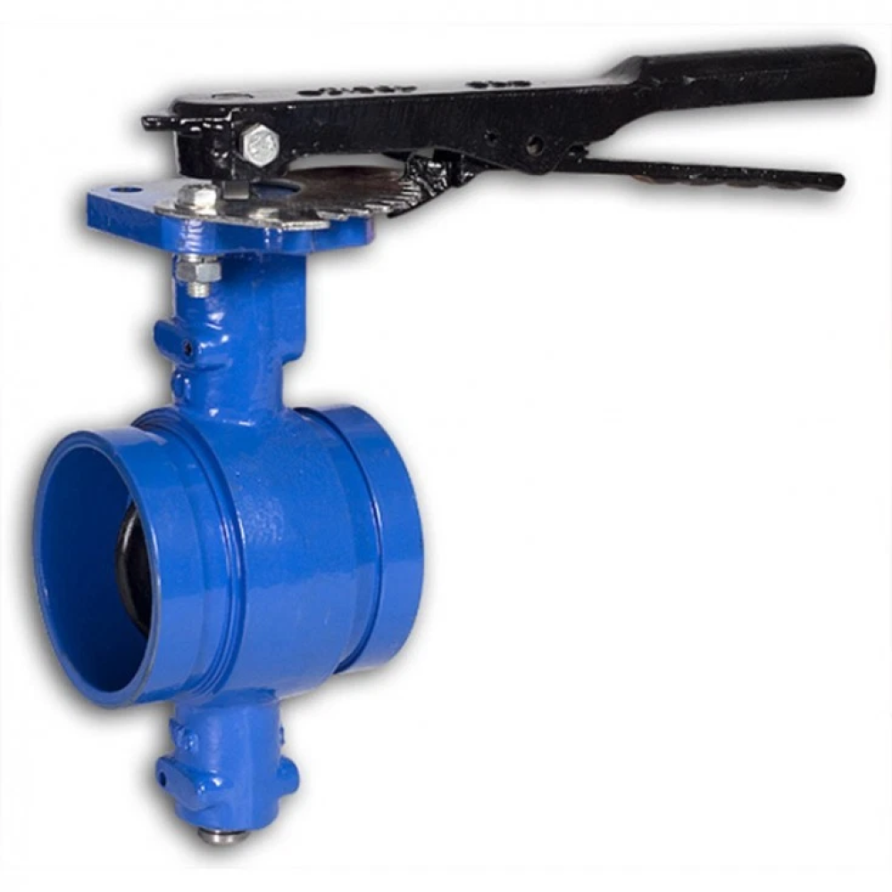 صمام فراشة مخدد 4 بوصة، موديل sdbv g، ضغط 175 psi
