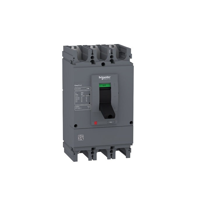 شنايدر - قاطع رئيسي 320 أمبير - EasyPact EZC400N, 3P, 320A, 36kA 400/415V, TMD Trip Unit