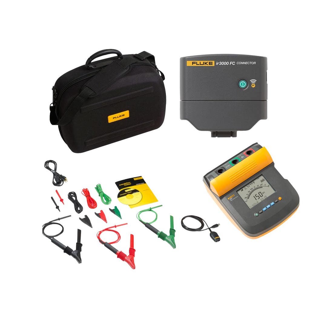 fluke-1550c.jpg فلوك - فاحص عزل رقمي 1550 سي - الصورة 1
