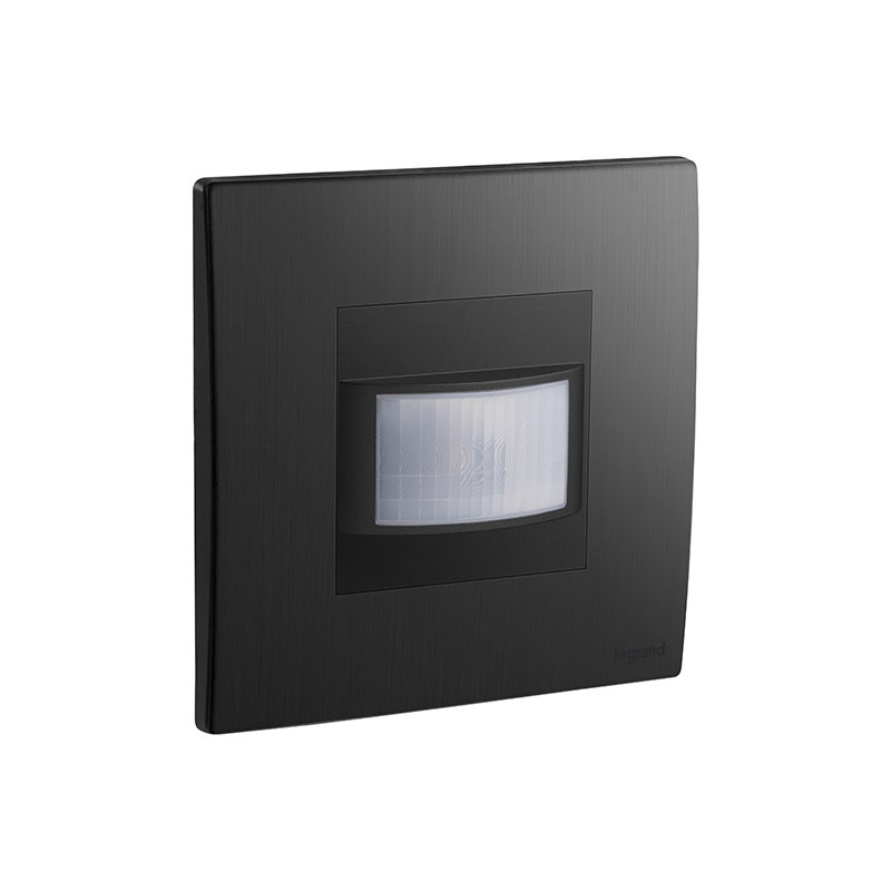 ليجراند - كاشف الحركة بالأشعة تحت الحمراء Mallia Senses، مع حيادي، مفرد، 400W، Brushed Black