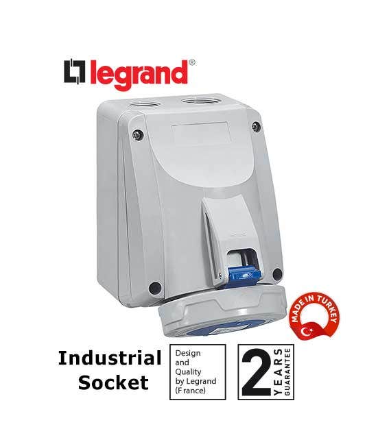 ليجراند فيش صناعي ظاهر mounting socket p17 ip66 67 200 250 v 16 a 2pe 2