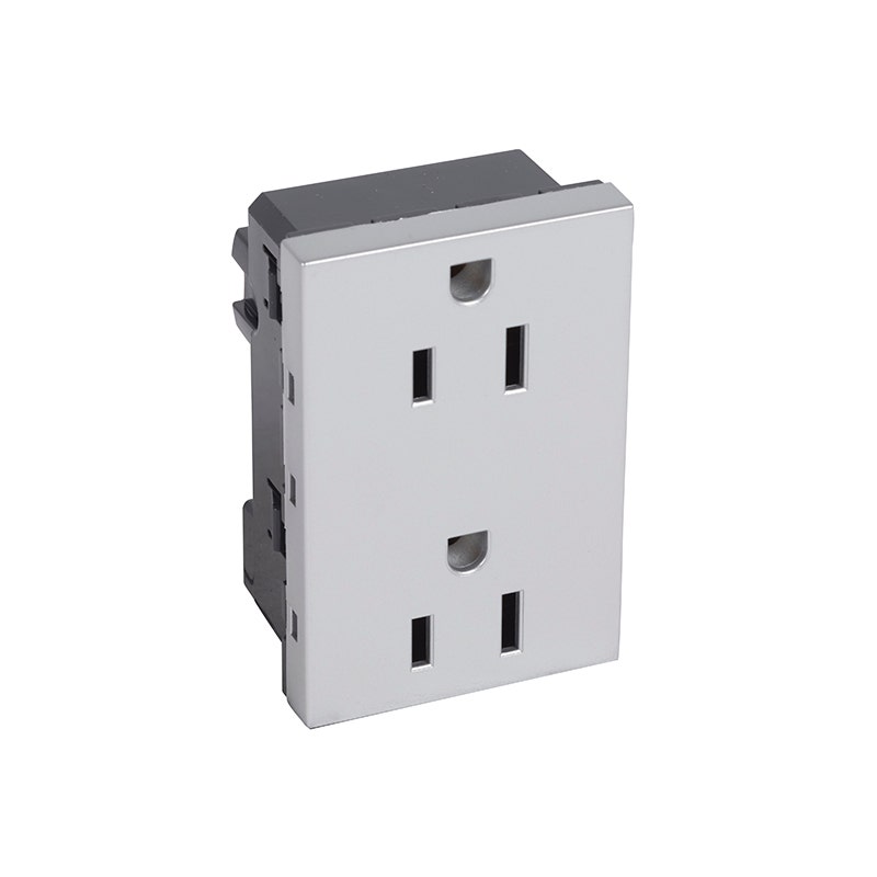 ليجراند مقبس arteor، أمريكي، 15a 127v، 2x2pe، 3 موديول، s