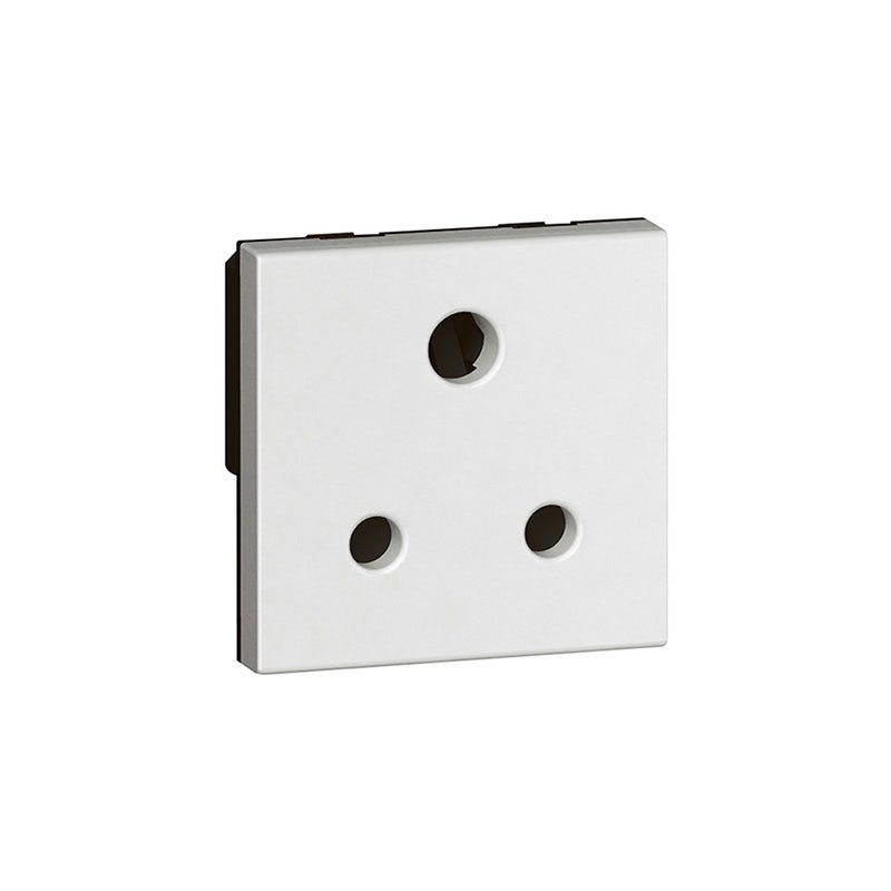 ليجراند - مقبس Arteor، سويسري، 10/16A 250V، 2P+E، 2 موديول، White
