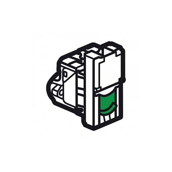 leg.572852.jpg ليجراند - فيش بيانات أرتيور - RJ45 - Cat.6A - STP - 1 موديول - مغنيسيوم - غطاء أخضر - الصورة 1