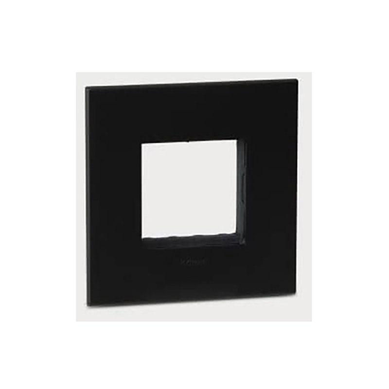 ليجراند - غطاء مع إطار Arteor، هندي، 2 موديول، مربع، Graphite
