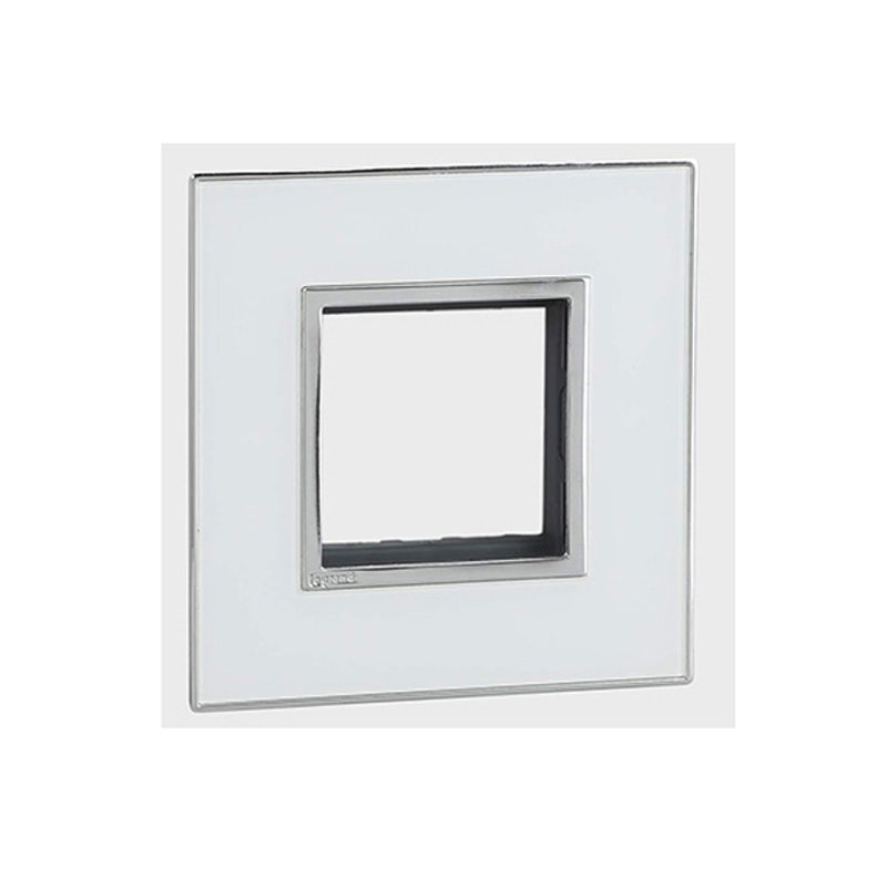 ليجراند - غطاء مع إطار Arteor، هندي، 2 موديول، مربع، Mirror White