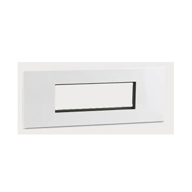ليجراند - غطاء مع إطار Arteor، هندي، 6 موديول، مربع، White