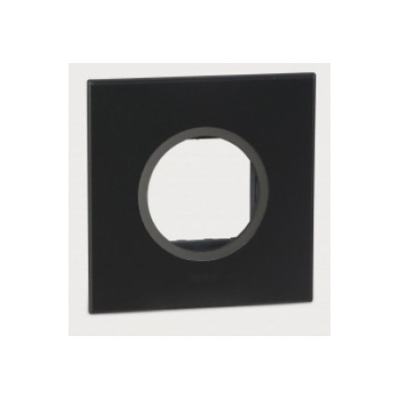 ليجراند - غطاء مع إطار Arteor، هندي، 2 موديول، دائري، Graphite
