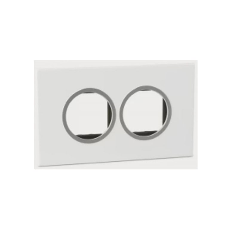 ليجراند - غطاء مع إطار Arteor، هندي، 4 موديول، دائري، White