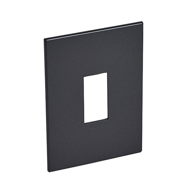 leg.576722.jpg ليجراند - لوحة Arteor، إيطالية/أمريكية، 1 موديول، مربع، عمودي، 2"x4"، Graphite - الصورة 1