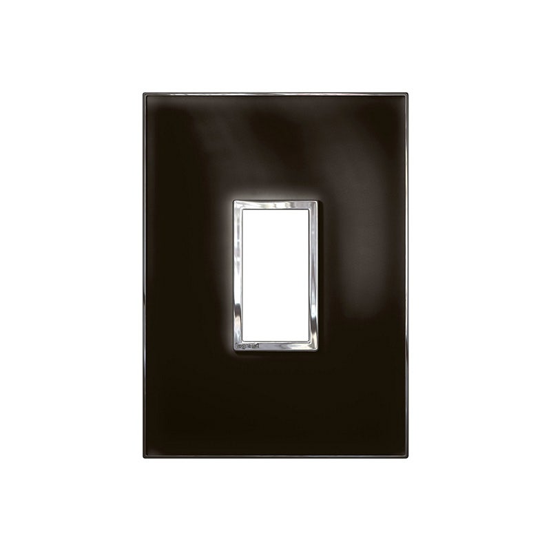 ليجراند - لوحة Arteor، إيطالية/أمريكية، 1 موديول، مربع، عمودي، 2"x4"، Mirror Black