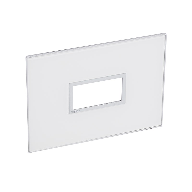 ليجراند - لوحة Arteor، إيطالية/أمريكية، 1 موديول، مربع، عمودي، 2"x4"، Mirror White