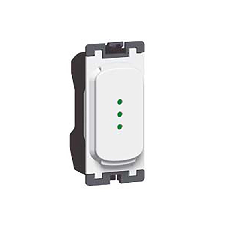 ليجراند - مؤشر Synergy، Grid Module، Neon أخضر، 1mA، 230-250V، White