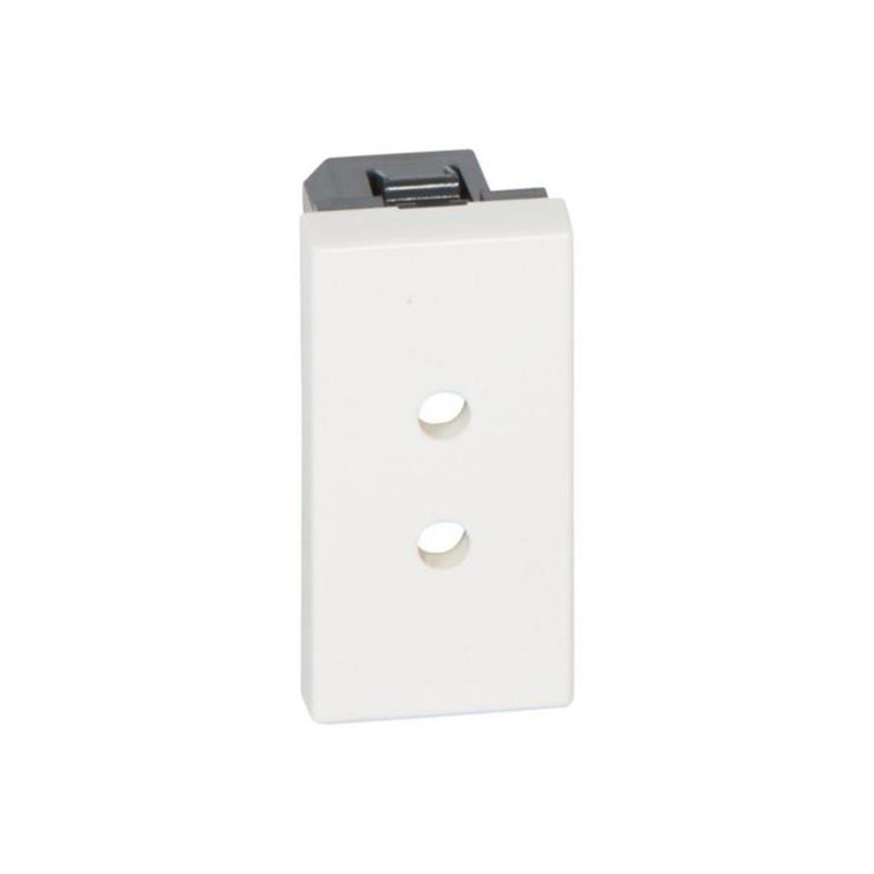 ليجراند - مقبس Mosaic، المعايير الألمانية، 2P ELV Screw Terminal، 1 Module، Antimicrobial