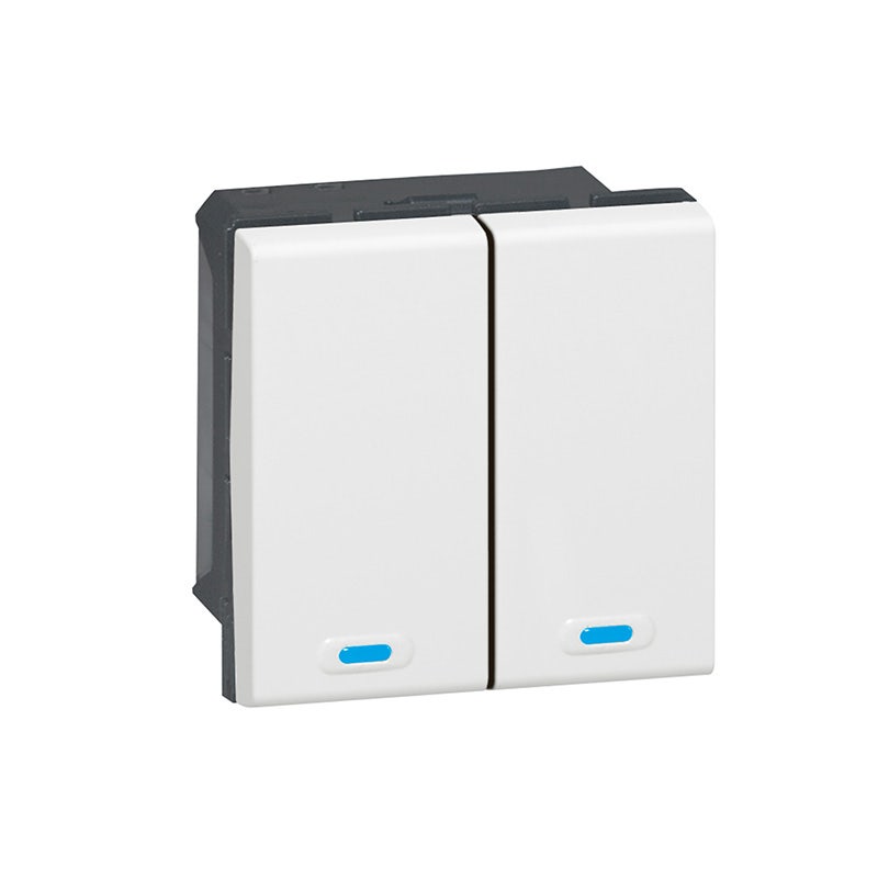 ليجراند وحدة تحكم knx mosaic، 2 أزرار 4 نقاط عمل،