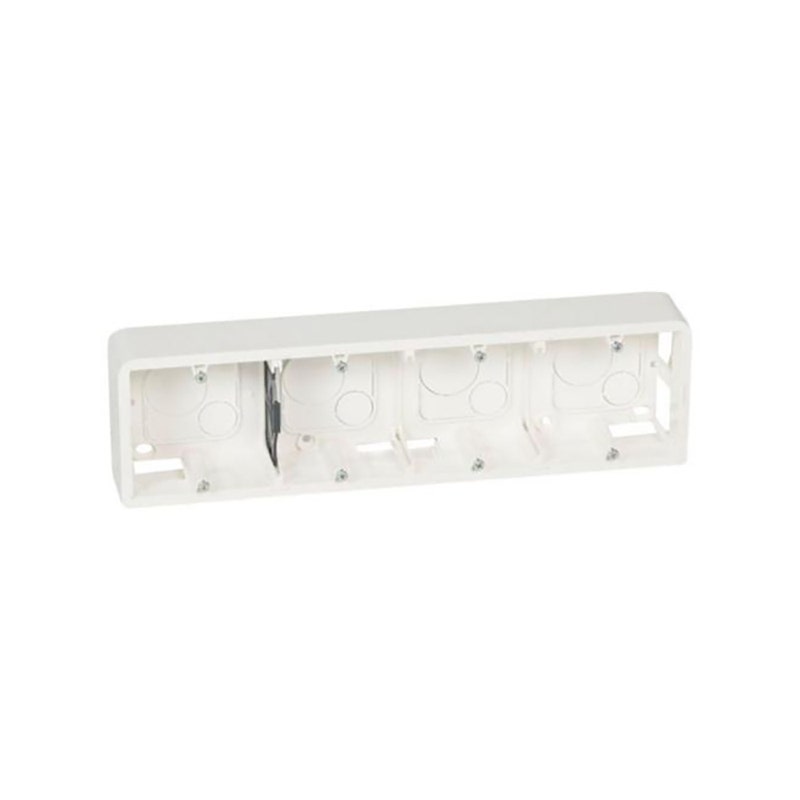 ليجراند - علبة تركيب على السطح Mosaic، 10 أو 4x2 Horizontal موديول، عمق 40mm