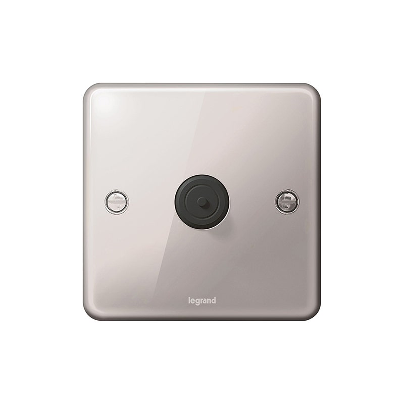 ليجراند - مخرج الكابل Synergy Authentic، 86x86mm، فولاذ مقاوم للصدأ مصقول