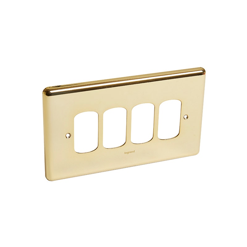 ليجراند - لوحة أمامية Synergy Authentic، مزدوج، لمودول 4، Glossy Gold