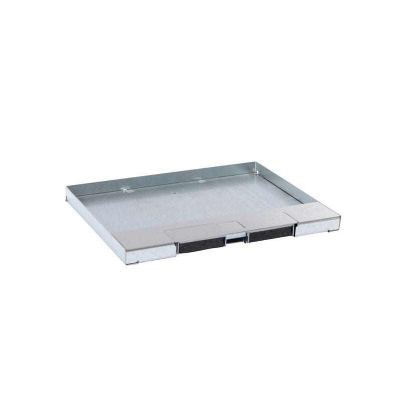 ليجراند - غطاء معدني لعلب الأرضية المخفية، 12/18 موديول، Stainless Steel