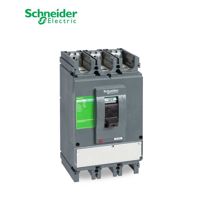 شنايدر - قاطع فصل 400 أمبير - EasyPact CVS400NA, 3 Poles, 400A, AC22A, AC23A