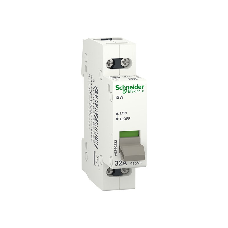 شنايدر - مفتاح فصل Acti9 iSW، 2 Pole، 32A، 415V