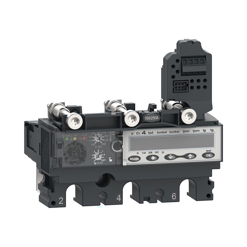 شنايدر - وحدة فصل - 160 أمبير - 3 خط - MicroLogic 6.2 E for ComPacT NSX 160/250