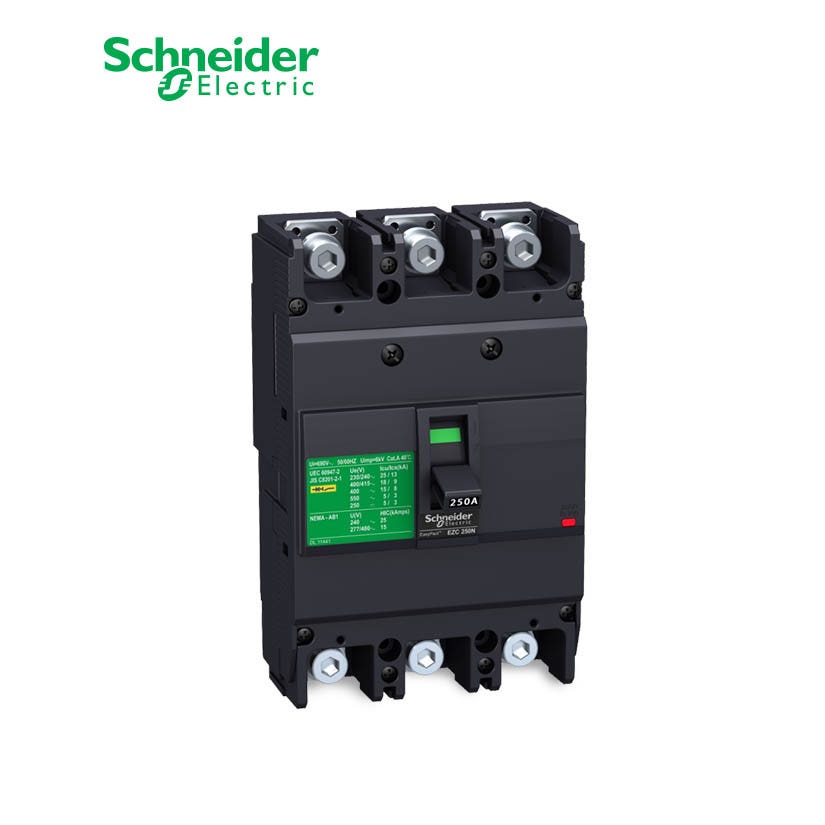 شنايدر - قاطع رئيسي 125 أمبير - EasyPact EZC250H, 3P, 125A, 36kA 400/415V, TMD Trip Unit