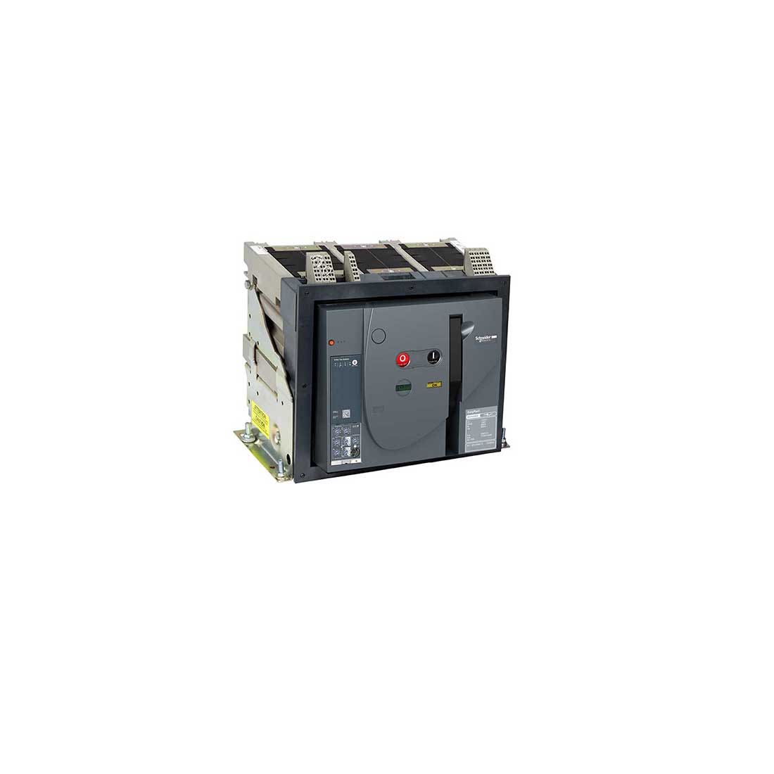 شنايدر - قاطع إيه سي بي - EasyPact MVS, 1600A, 65kA, 3P, Fixed Manual CB, ET2I
