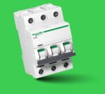 ⁦شنايدر - قاطع فرعي 3 خط - 63 أمبير - Acti9 iC60N, 3P, 63A, C Curve⁩ - الصورة ⁦2⁩