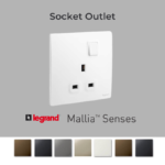 MALLIA SENSES - British Standard Double Pole Socket Outlets 13A