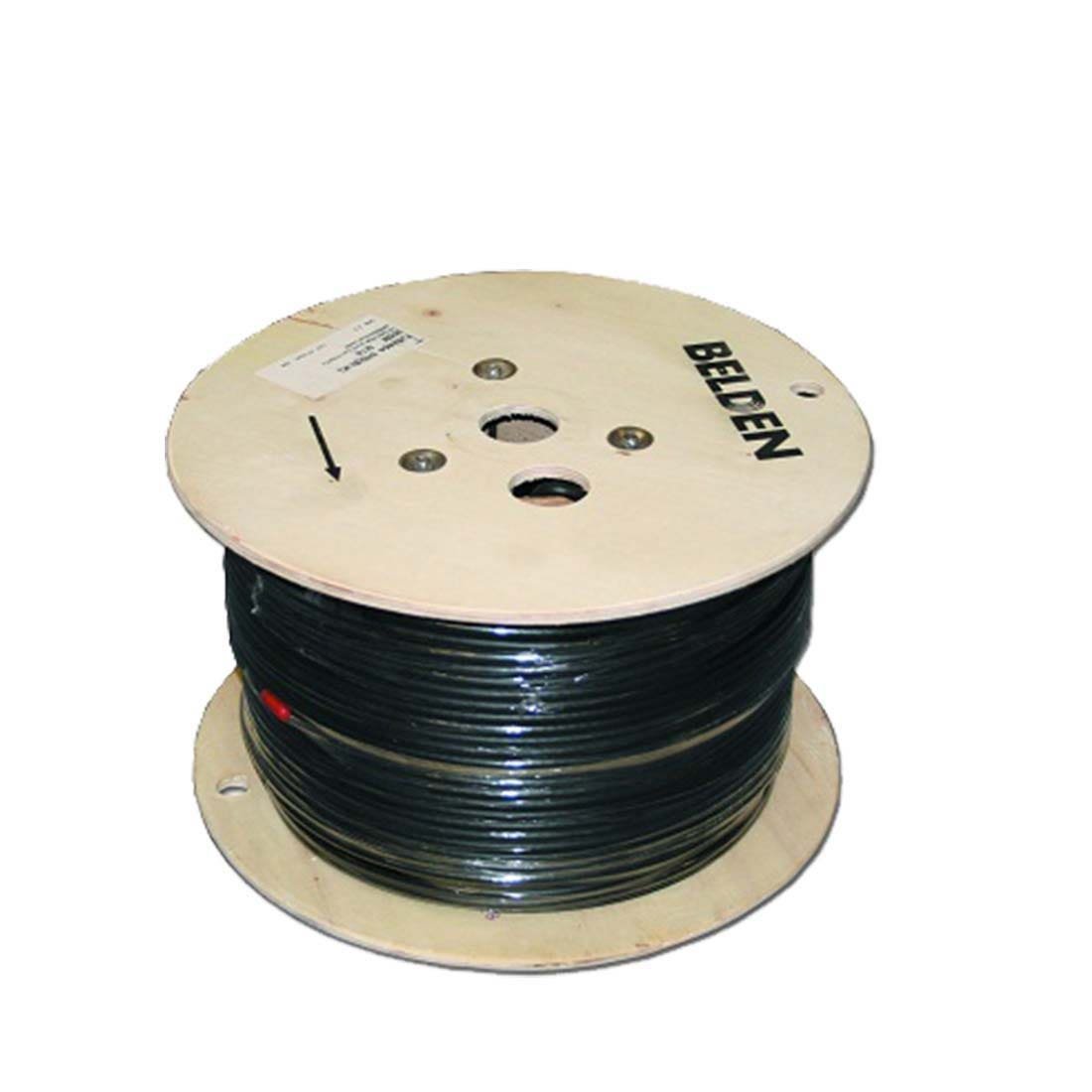 بلدن - كيبل سماعة و تحكم - 2 خط - مقاس 18AWG - لون رمادي - 305 متر/اللفة - TCU//PVC/PVC
