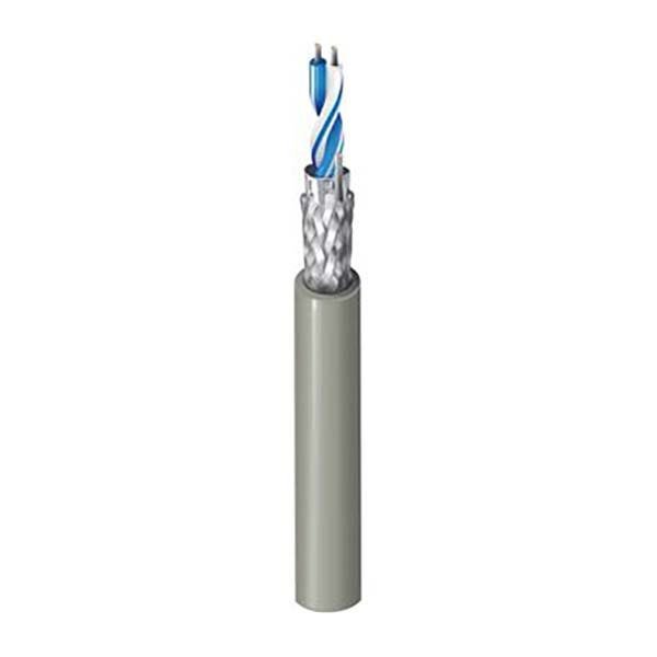 بلدن - كيبل تحكم - خطين - مقاس 24AWG - RS-485, SHIELDED, LSZH, GRAYRI