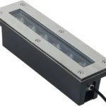 كشاف دفن المنيوم مستطيل عدسات LED ـــ يستخدم بالمساحات الخارجية-6 وات 30سم