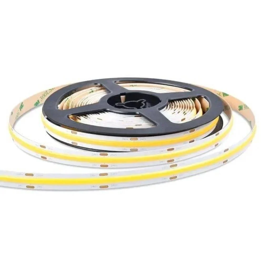 image5 شريط اضاءة سترب ٥متر سي او بي 24 فولت 10 واط داخلي SD-12V-COB IP2 - الصورة 1