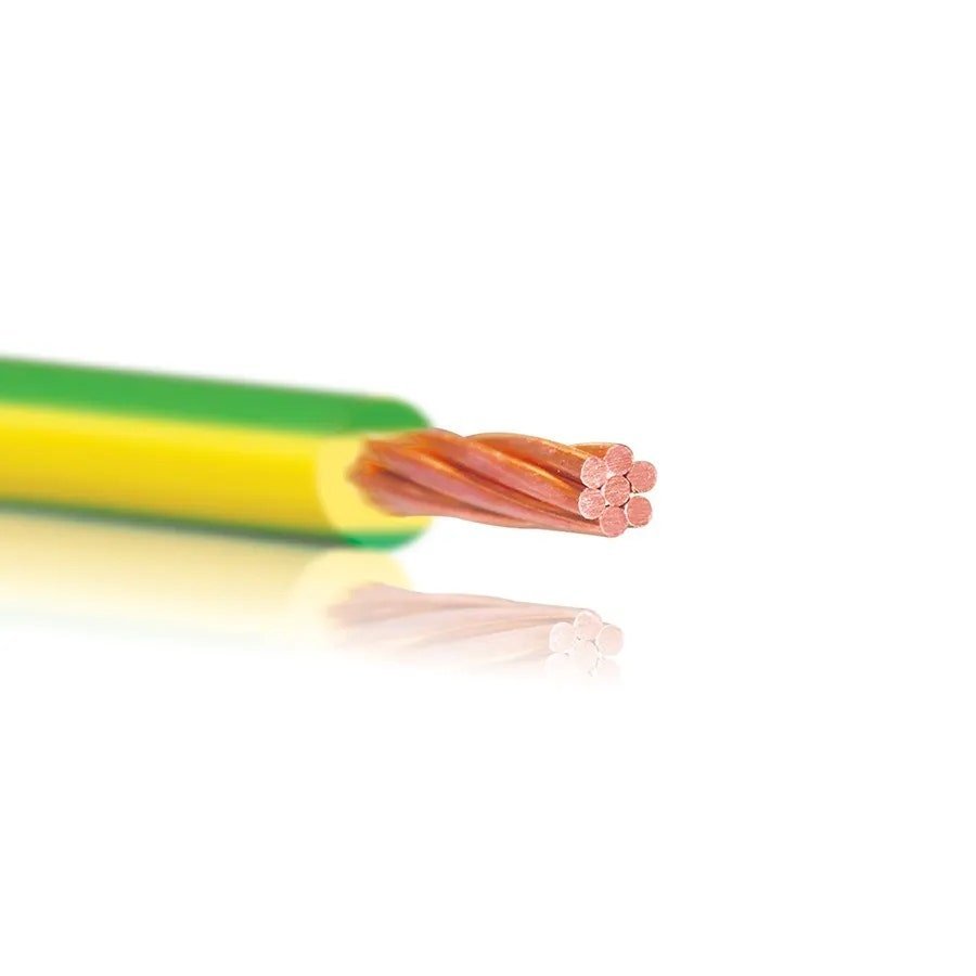 BAHRA CABLES - Power Cable Low Voltage, 450/750V, Green/Yellow